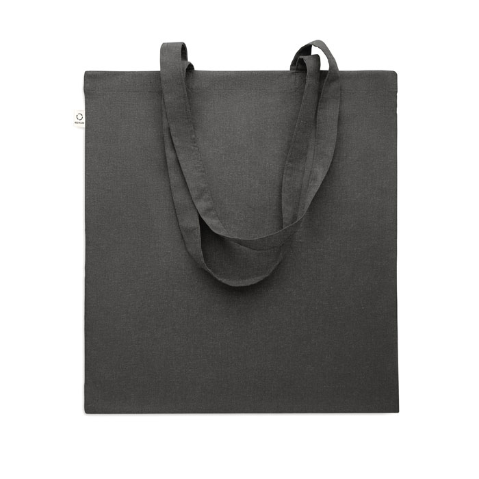 Shopper in cotone riciclato Nero item picture top