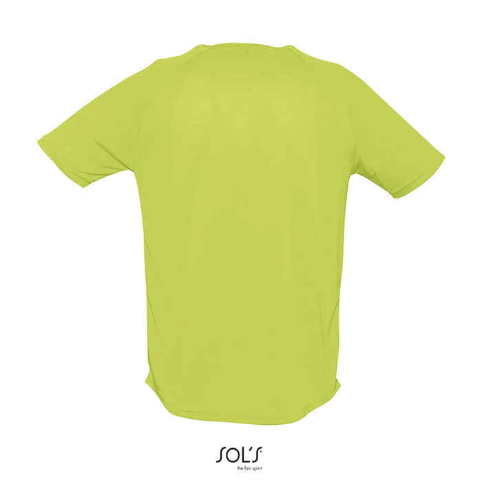 T-Shirt SPORTY UOMO Apple Green item picture back