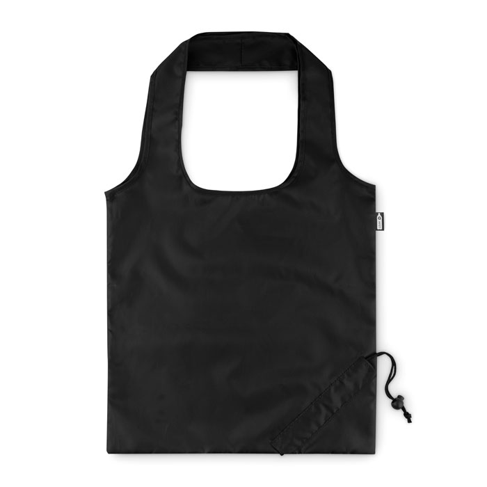 Foldable RPET shopping bag Nero item picture front