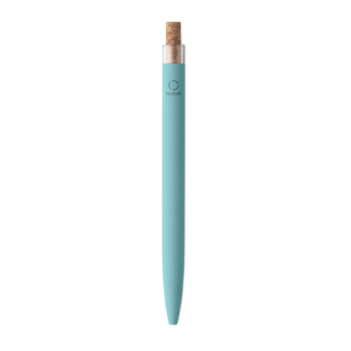 Recycled aluminium pen Blu Bambino item picture back