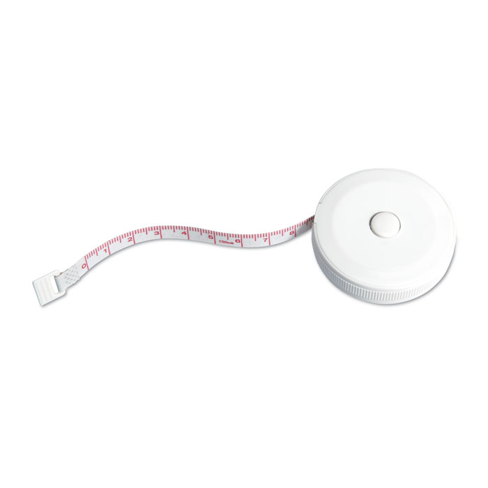 Tailors measuring tape 1m Bianco item picture front