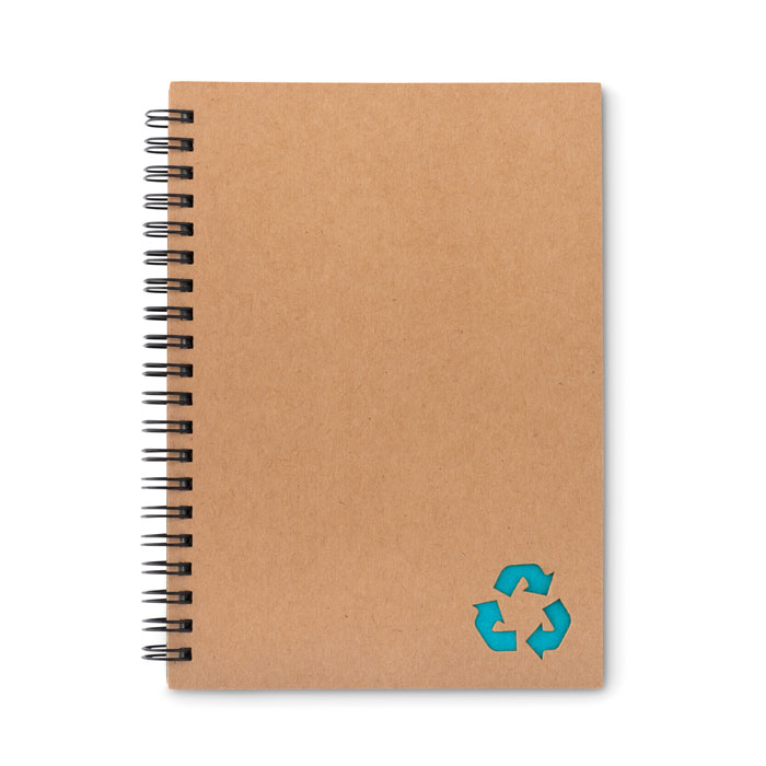 Stone paper notebook 70 lined Turchese item picture front