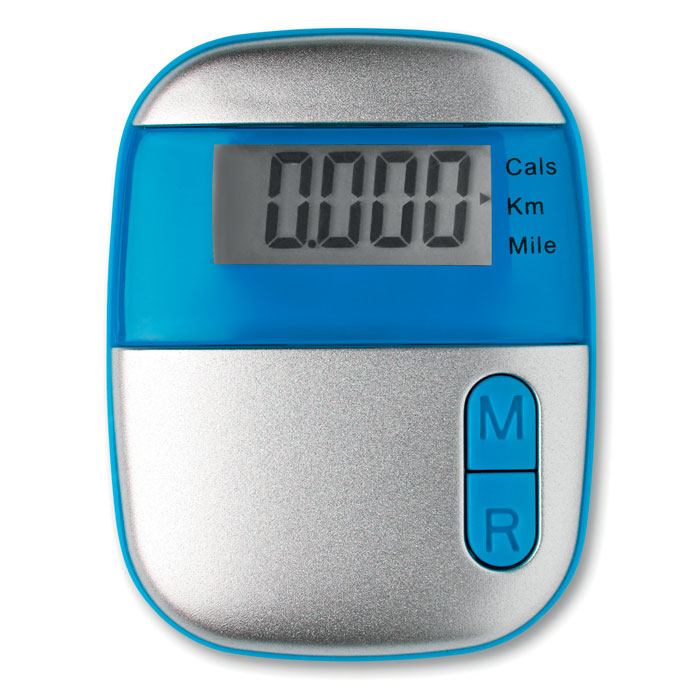 Pedometer turquoise item picture front