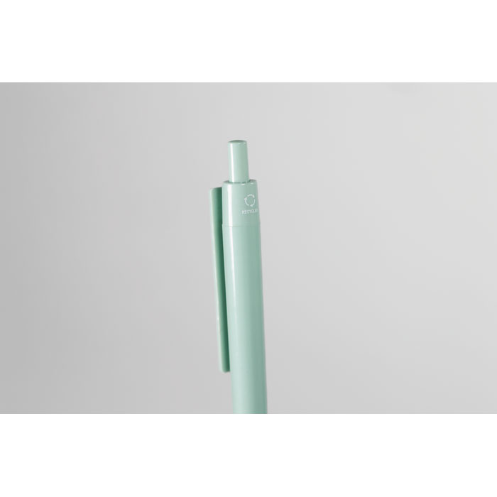 Ball pen in recycled ABS Verde Menta item ambiant picture