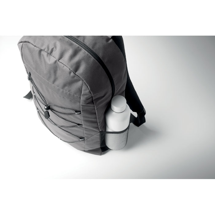 600D RPET polyester backpack Grigio Pietra item picture 2