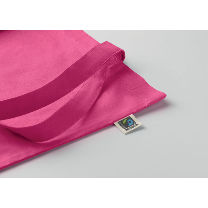 Shopper Fairtrade 180gr Fucsia item picture open