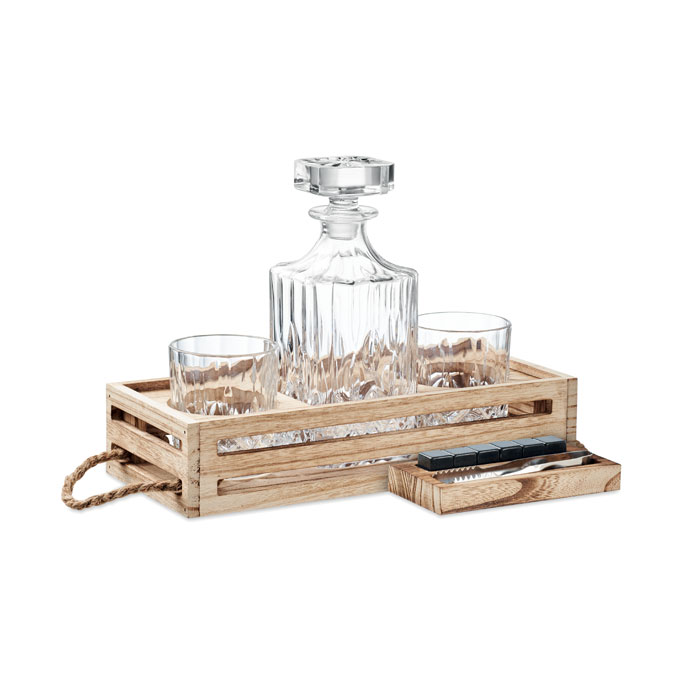 Set whisky di lusso wood item picture front