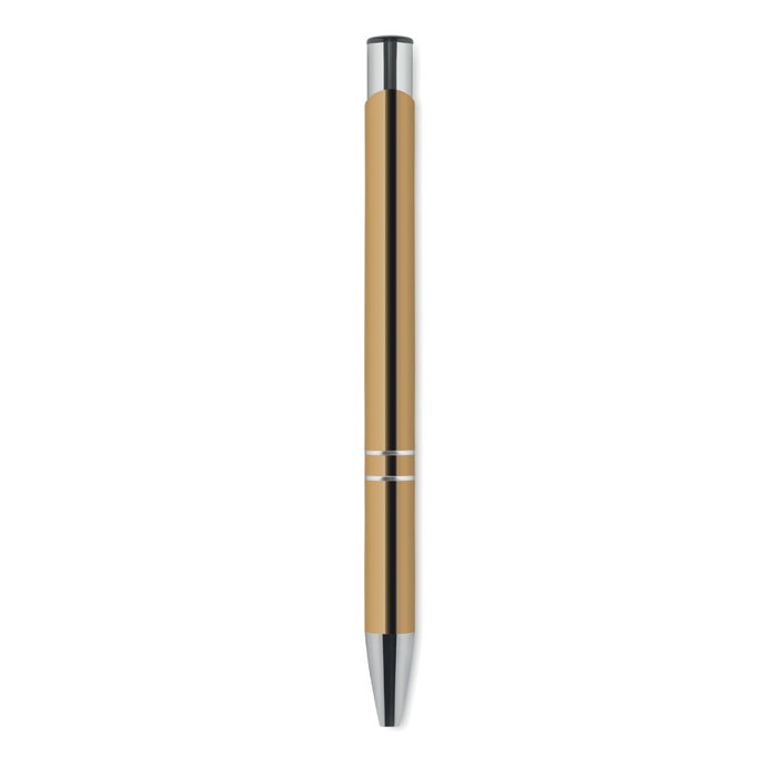 Penna a sfera in alluminio Oro item picture side