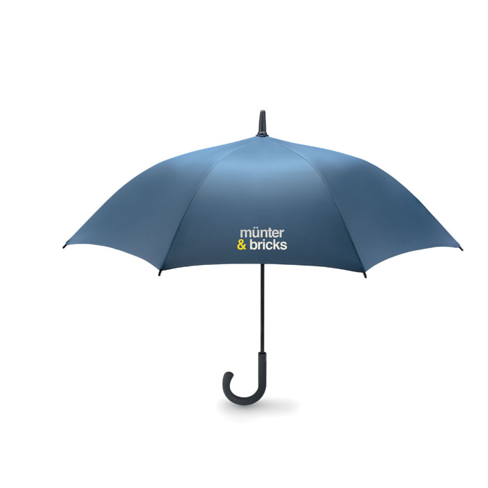 Luxe 23'' windproof umbrella Blu item picture printed