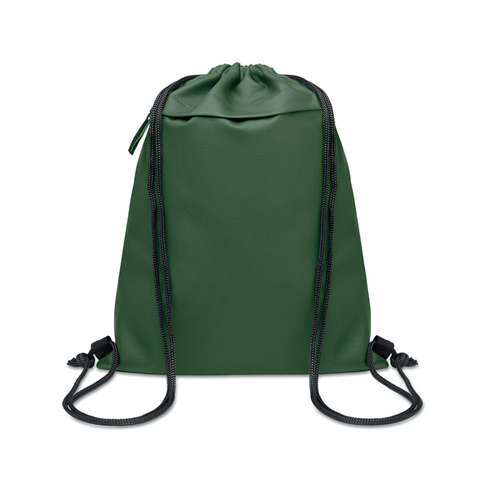 Sacca in 600D RPET Verde Scuro item picture front