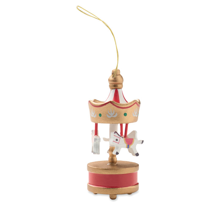Decorazione mini giostra Oro item picture open