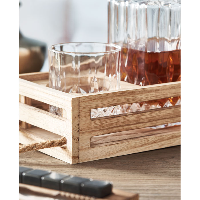 Set whisky di lusso wood item picture back