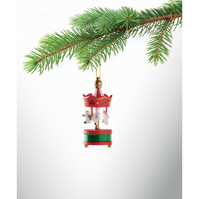 Decorazione mini giostra Rosso item picture side