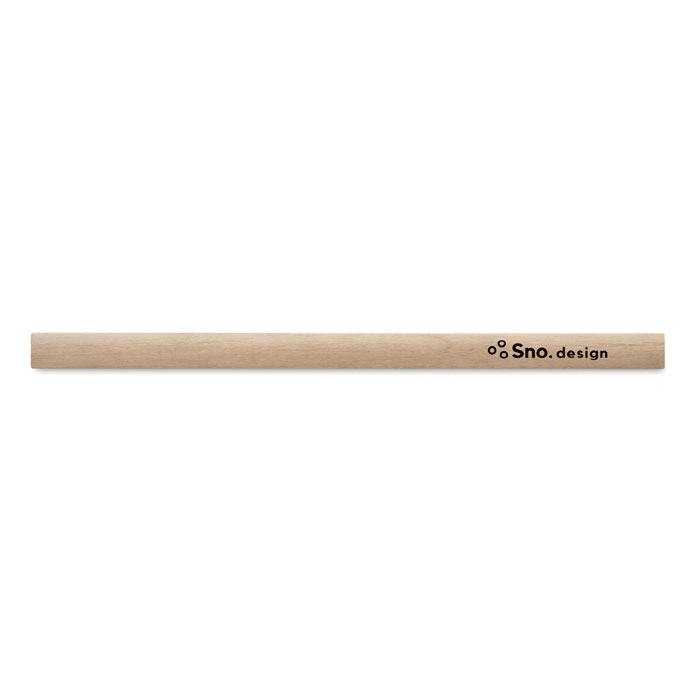 Carpenters pencil with ruler Legno item picture printed