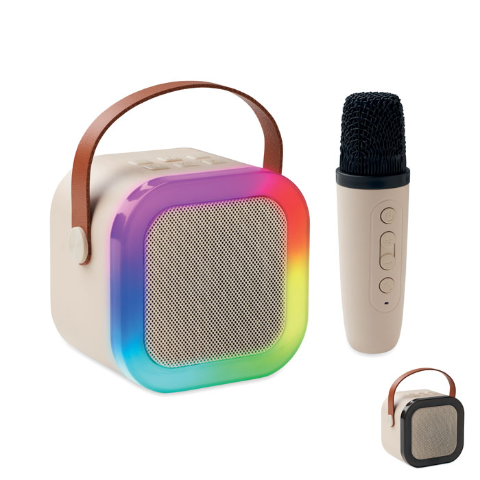 Set per karaoke Beige item picture front
