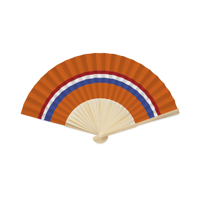 Manual fan flag design Arancio item picture front