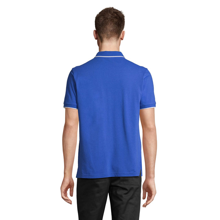 PALERMO POLO Blu Reale/bianco item picture back