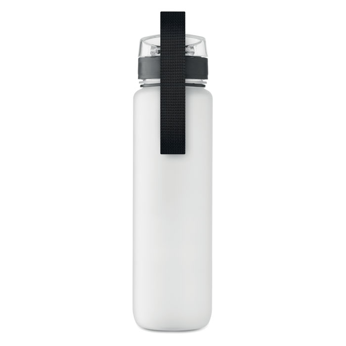 Sports water bottle RPET 1L Bianco Trasparente item picture 2