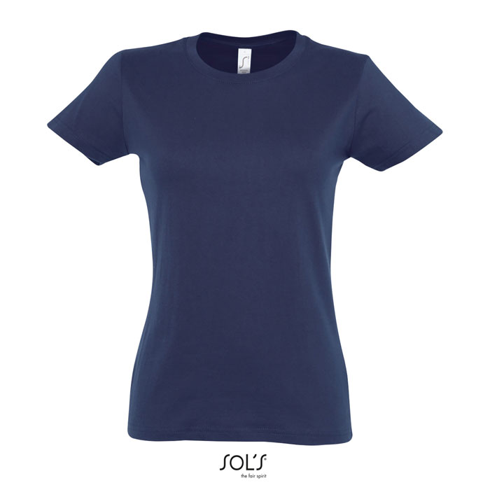 IMPERIAL WOMEN T-SHIRT 190g French Navy item picture front