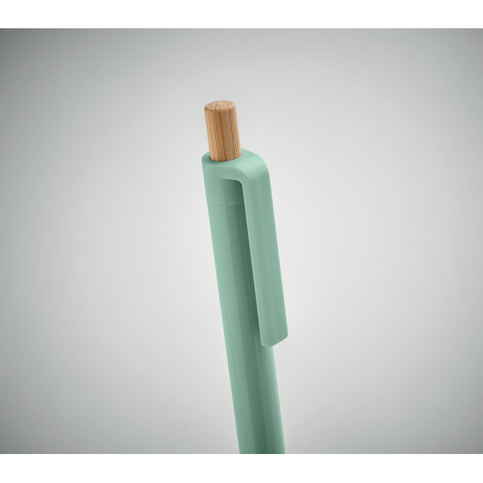 Penna a sfera in ABS riciclato Verde Menta item detail picture