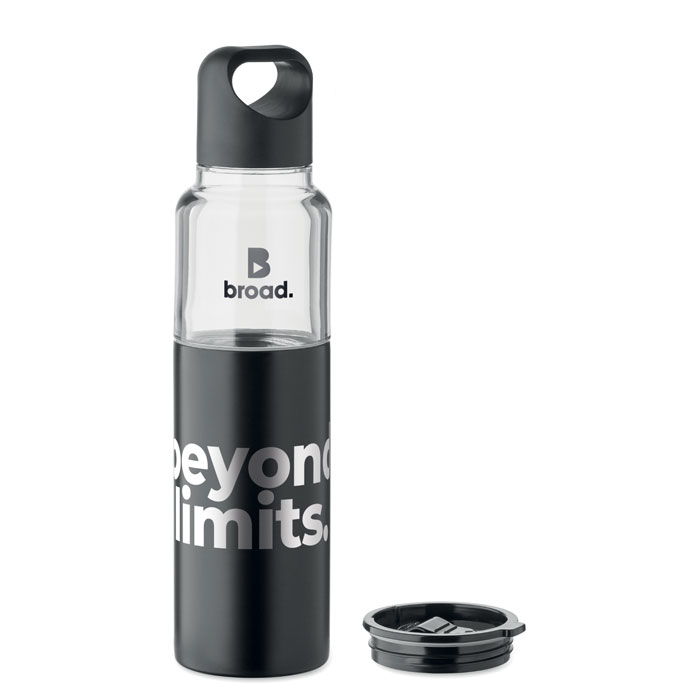2 in 1 bottle 610ml Nero item picture printed