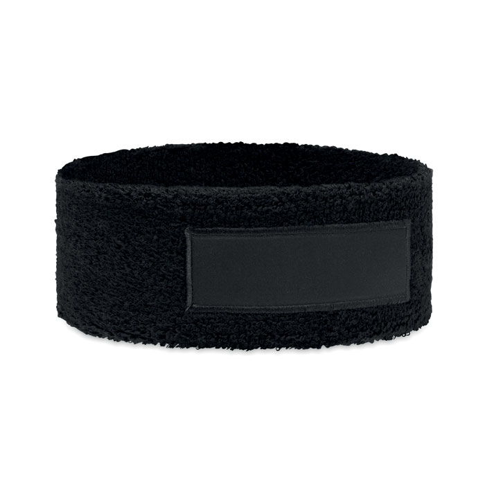 Headband in polycotton Nero item picture front
