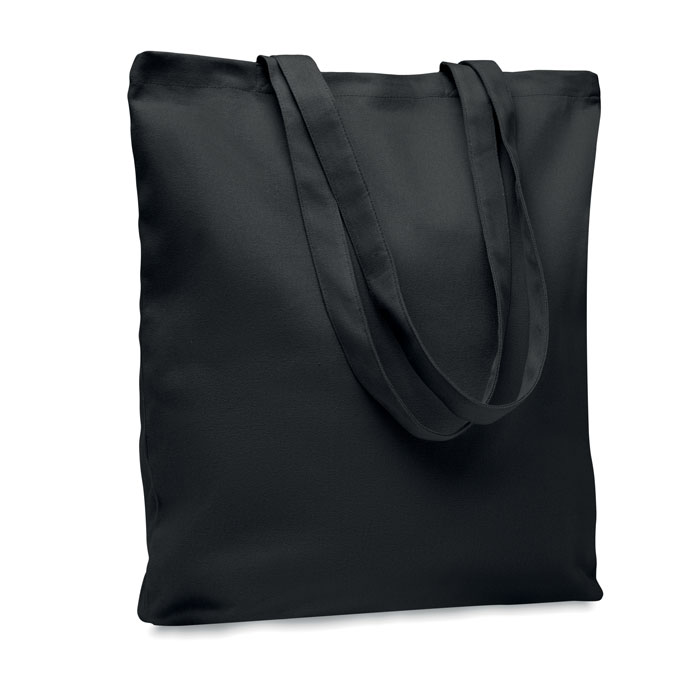 Shopper in tela 270 gr/m² black item picture side
