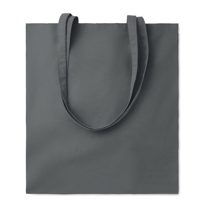 180gr/m² cotton shopping bag Grigio Pietra item picture front