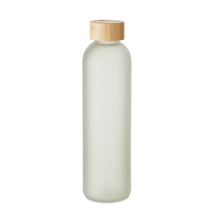 Bottiglia in vetro da 650ml transparent white item picture front