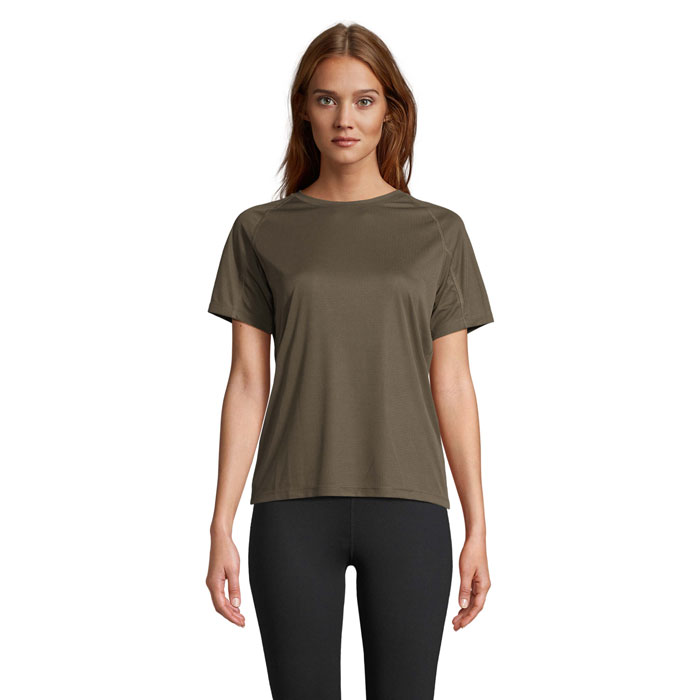 VORTEX WOMEN RAGLAN T-SHIRT Army item picture front