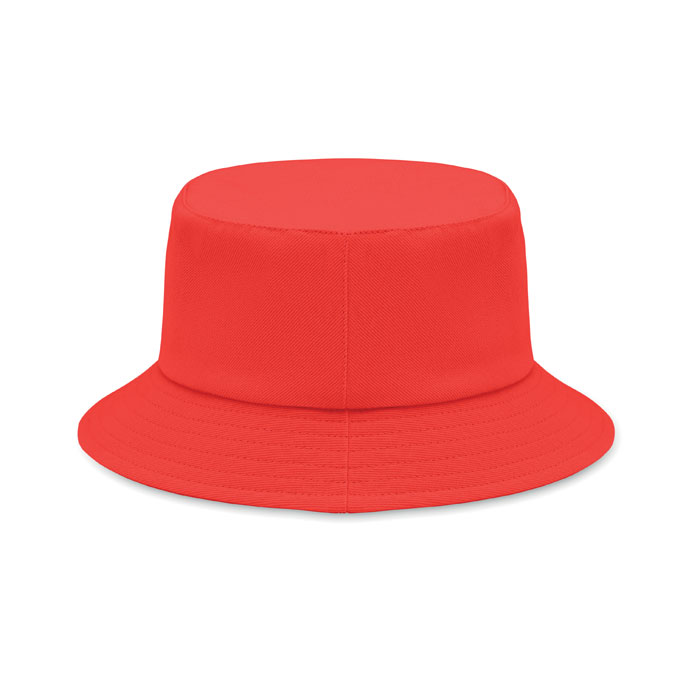 Brushed 260gr/m² cotton sunhat Rosso item picture open