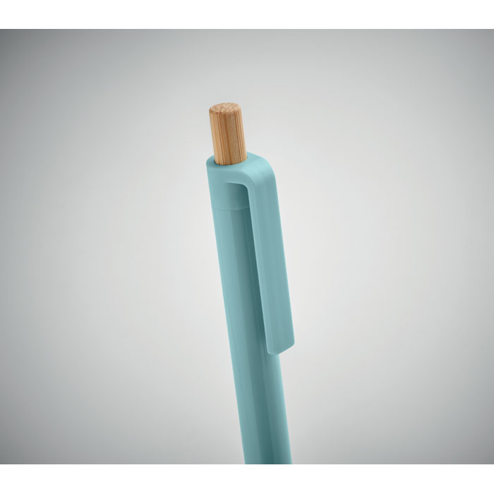 Penna a sfera in ABS riciclato Blu Bambino item detail picture