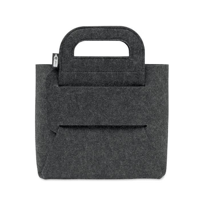 Foldable RPET felt basket Grigio Pietra item picture 1