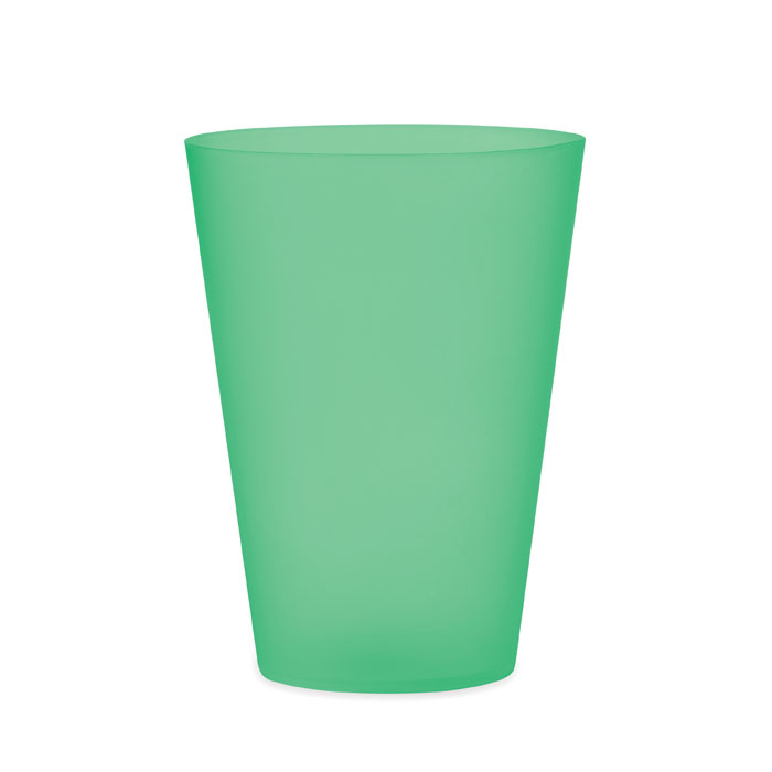 Reusable event cup 300ml Verde Trasparente item picture front