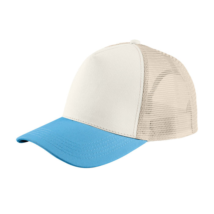 BLINK CAPS Off White/Aqua/Linen item picture side