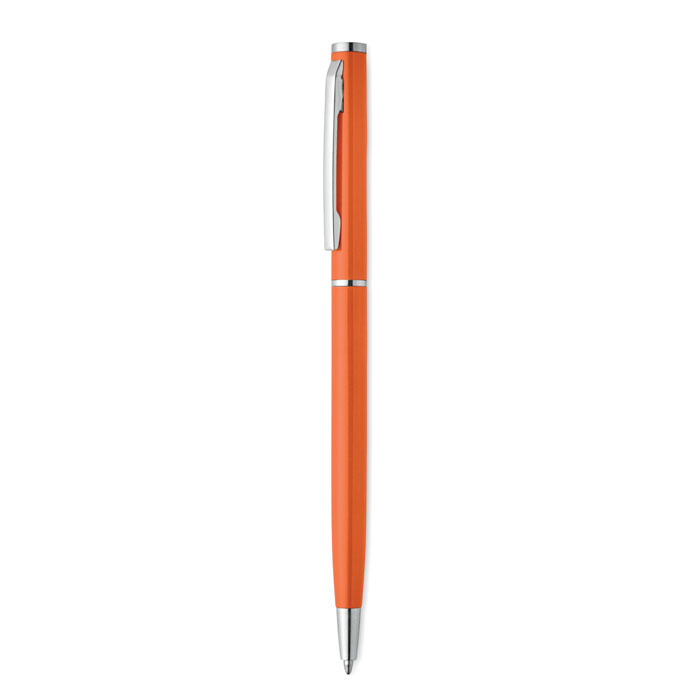 Penna a sfera in alluminio Arancio item picture front