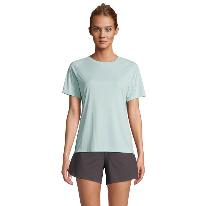 VORTEX WOMEN RAGLAN T-SHIRT Arctic Blue item picture front
