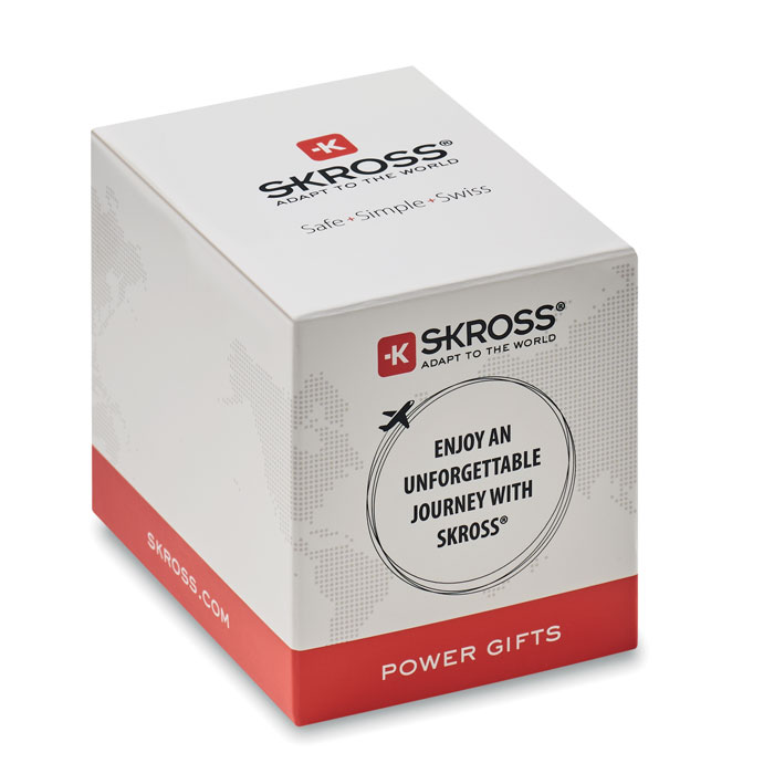 Skross Euro USB Charger (2xA) Bianco item picture side