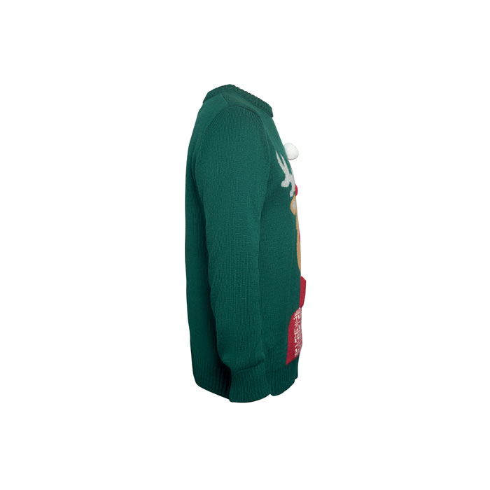 Maglione di Natale S/M Verde item picture side