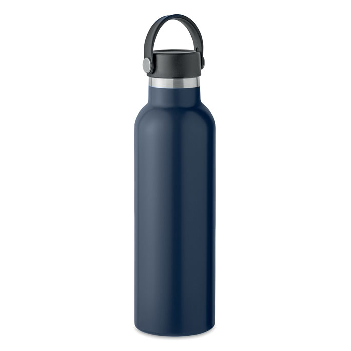 Double wall bottle 700 ml Francese Navy item picture side