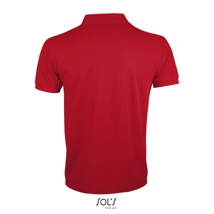 PRIME-MEN POLO-200g red item picture back