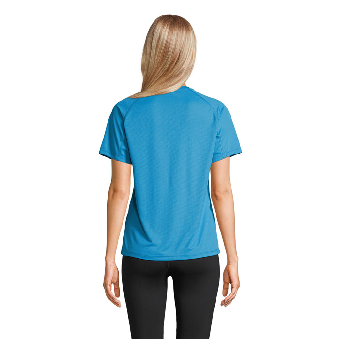 VORTEX WOMEN RAGLAN T-SHIRT Aqua item picture back