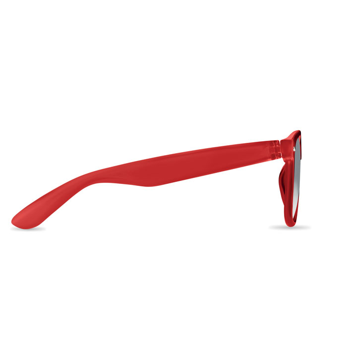 Occhiali da sole in RPET Rosso Trasparente item picture top