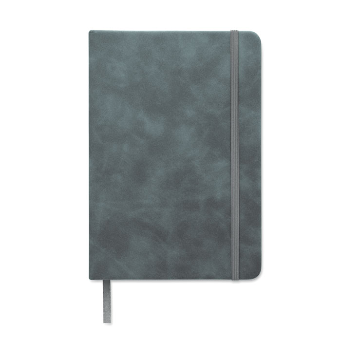 A5 smokey PU notebook Petrolio item picture top