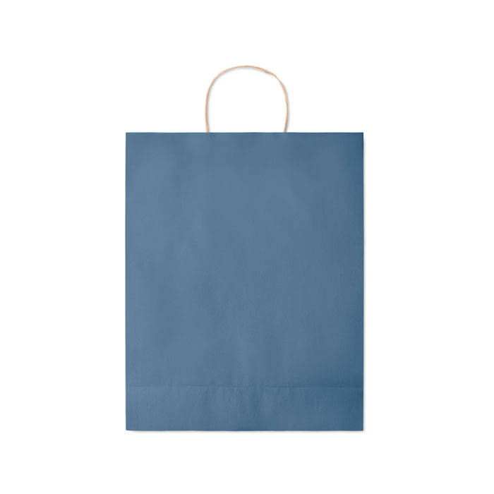 Large Gift paper bag 90 gr/m² Blu item picture top
