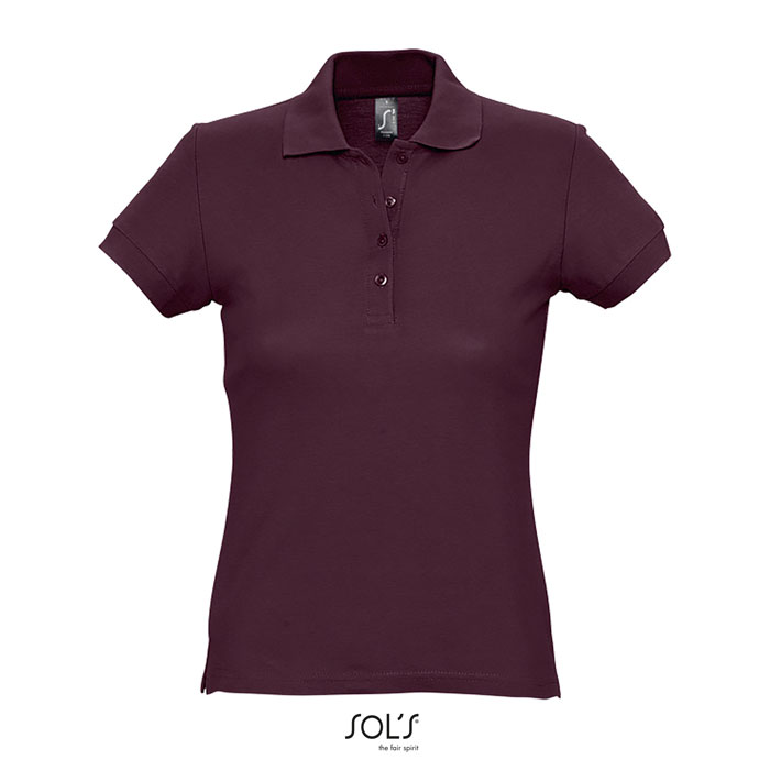 PASSION DONNA POLO 170g Burgundy item picture front