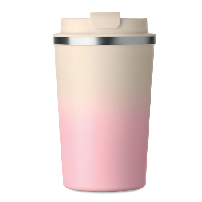 Bicchiere doppio strato 350 ml Rosa Baby item picture open