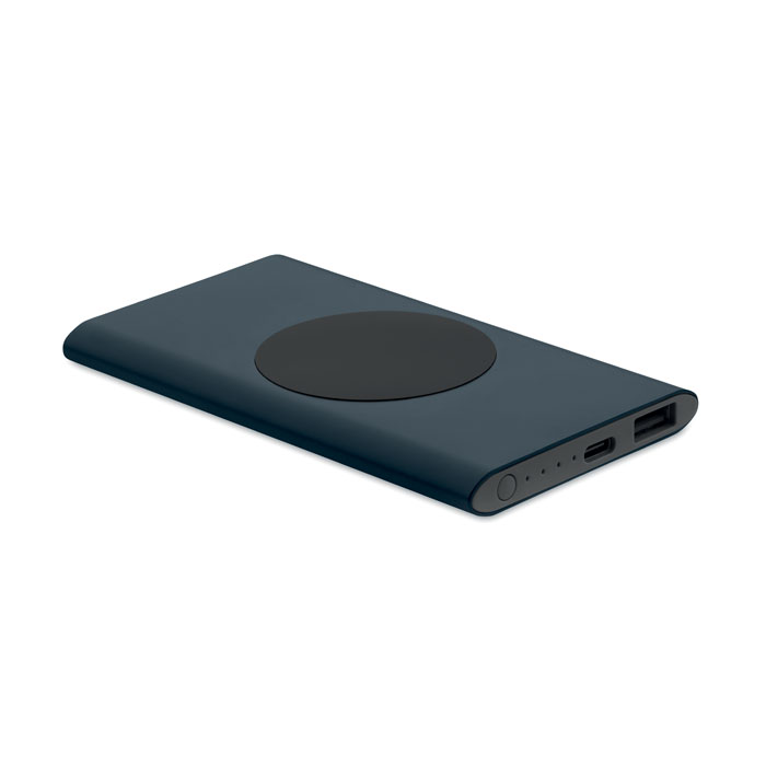 Power bank 5000mAh 15W Francese Navy item picture front