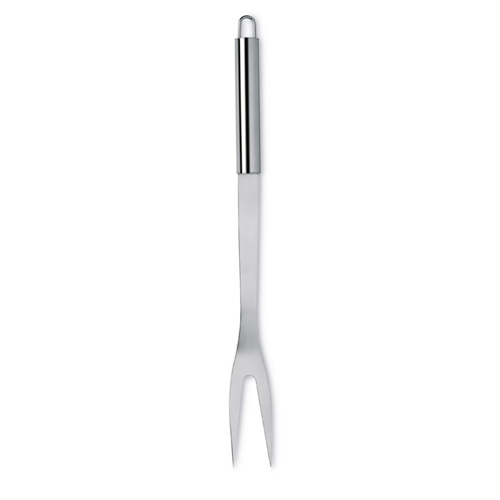 3 BBQ tools in aluminium case Argento item picture top