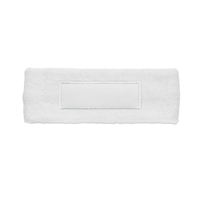 Headband in polycotton Bianco item picture 1